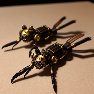 Steampunk Scorpion Statue Miniature 3D amazingwallpapersa blogspot com (11)