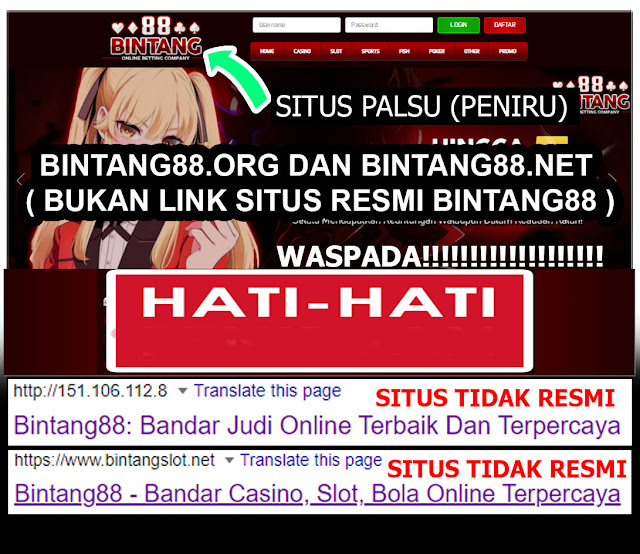 Link Alternatif Login Daftar Situs Bintang88 Terbaru 2021