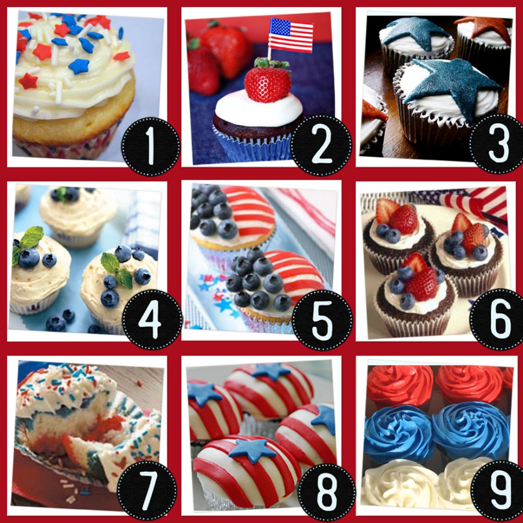 Fourth Of July Cupcakes Ideas