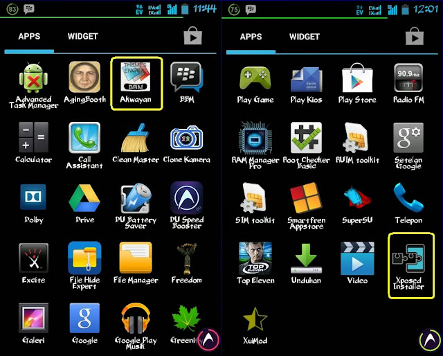 Cara Merubah Menu BBM Android