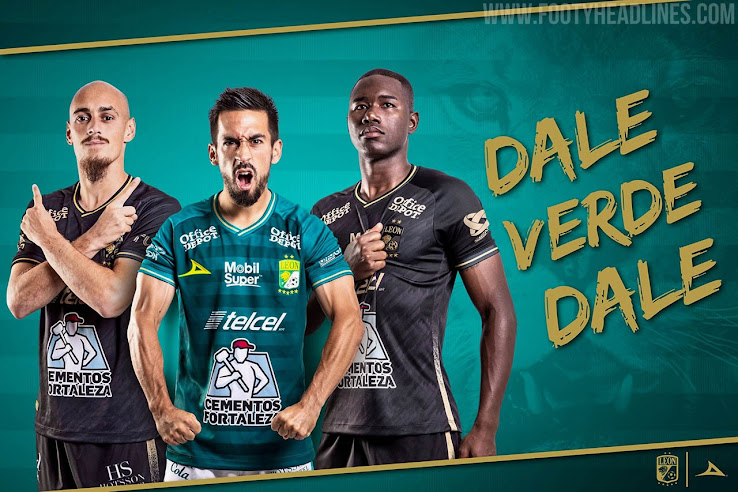 Club Leon 21 Home Away Kits Released Footy Headlines