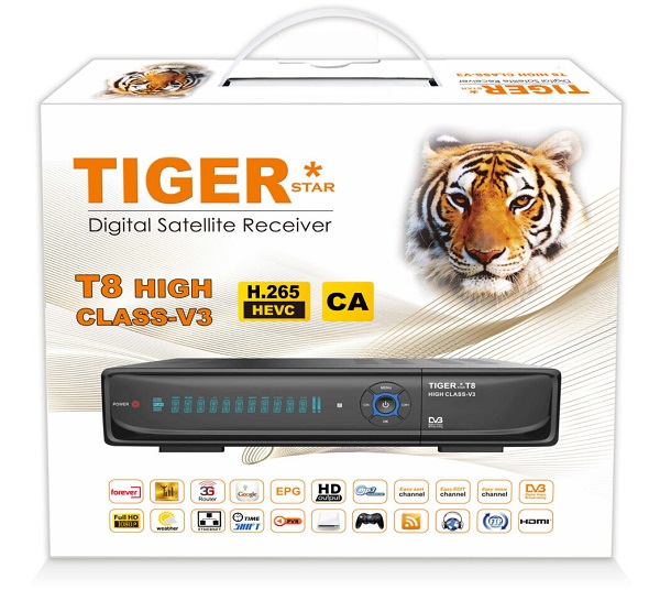 TIGER T8 HIGH CLASS-V3 NEW SOFTWARE VER 1.09 RELEASED ON 24 APRIL 2023