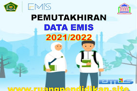 Surat Edaran Pemutakhiran Data EMIS Madrasah Semester Ganjil Tahun Ajaran 2021/2022