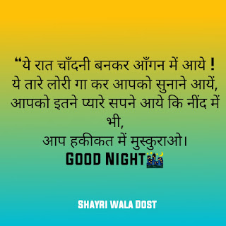 30+ Good Night Shayari in Hindi – गुड नाईट शायरी