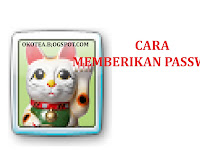 cara mudah memberikan password pada komputer dan laptop.