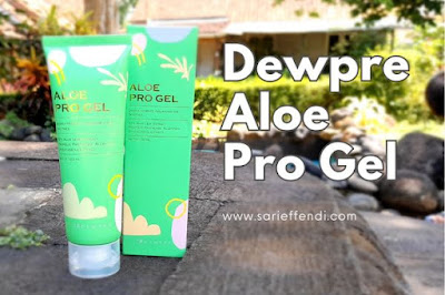 dewpre aloe pro gel yang efektif untuk mengatasi kulit kering