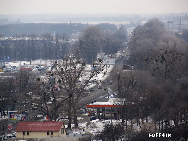 Полтава завод Знамя зима 2012