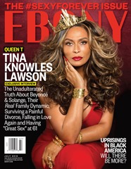 Tina Knowles Lawson Ebony Cover