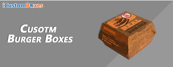 Trendy Custom Printed Burger Boxes Wholesale-Burger Packaging