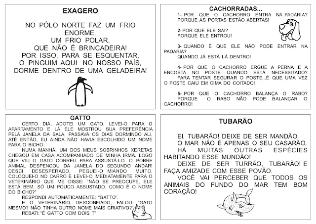 Pequenos Textos para Leitura