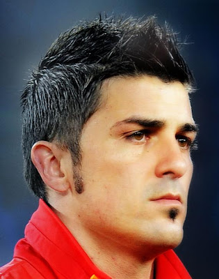 David Villa Cool Hairstyles