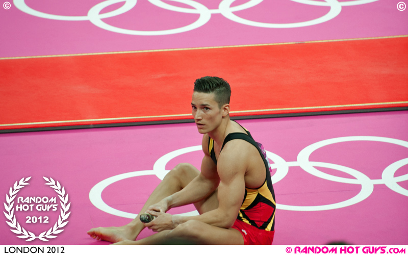 German gymnast Marcel Nguyen at the London Olympics 2012