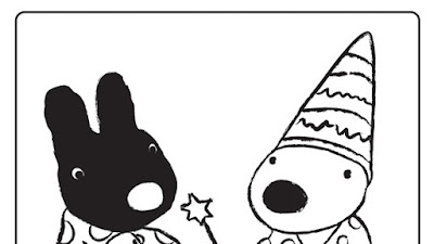 Desenhos para Colorir do Gaspard e Lisa – Imagens para Imprimir e Pintar