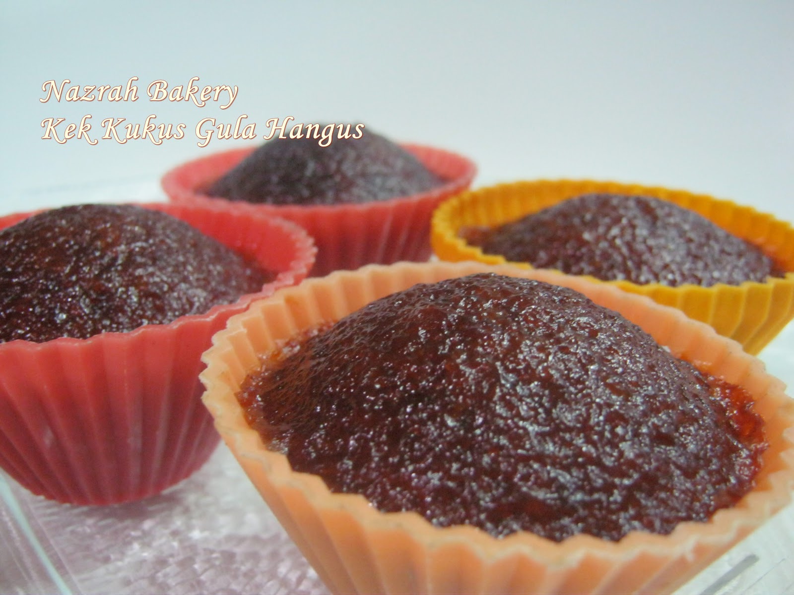 NAZRAH BAKERY: KEK KUKUS GULA HANGUS