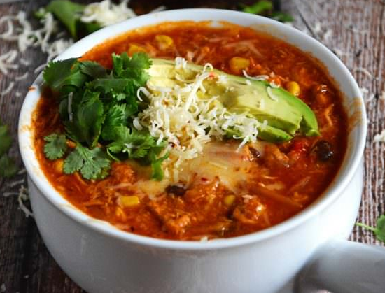 CHICKEN TAMALE SOUP