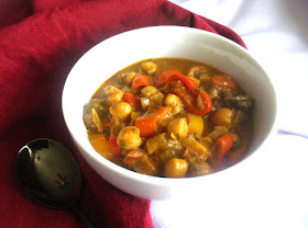 Chickpea and Portobello Mushroom Curry