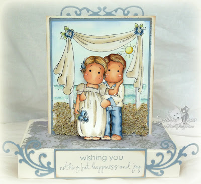 Beachy Wedding Bells Since it is the 1st of July that means it's a new 