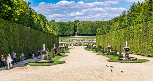 Gardens Versailles France UNESCO world heritage site