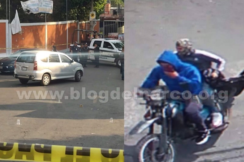 Gatilleros en moto asesinaron al ex presidente municipal de Ixtapaluca, Estado de México