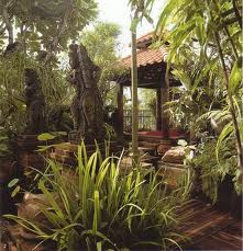 จัดสวนสไตล์สวนบาหลี Balinese Garden