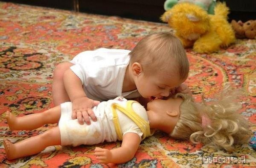 Kiss of a Child