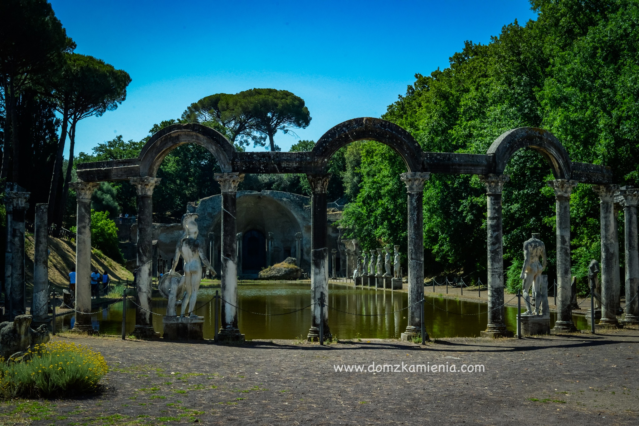 Tivoli Villa Adriana, Dom z Kamienia blog, wakacje w Lacjum