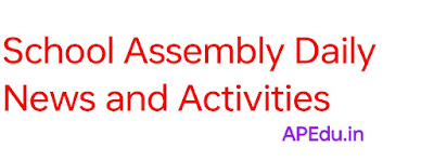 School Assembly Daily News and Activities