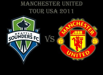 Seattle Sounders vs Manchester United Man Utd Tour 2011