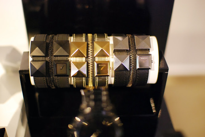 Karl Lagerfeld Zip Cuff Watches 2013