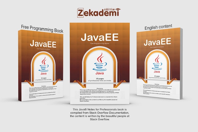 Ücretsiz JavaEE Programlama Kitabı | Free JavaEE Programming Book