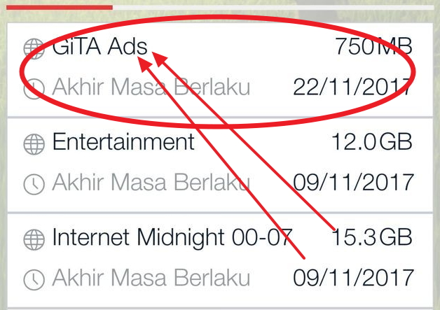 gita ads telkomsel, kuota ads telkomsel