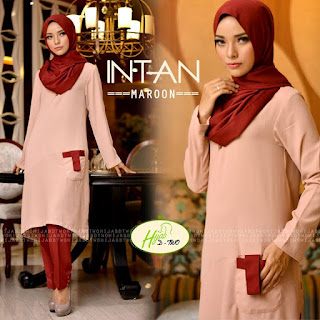 INTAN by D-TWO HIJAB MAROON