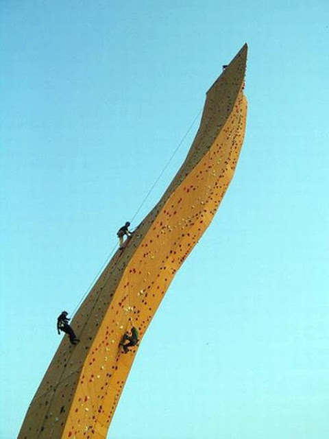 Amazing Worlds Highest Climbing Wall