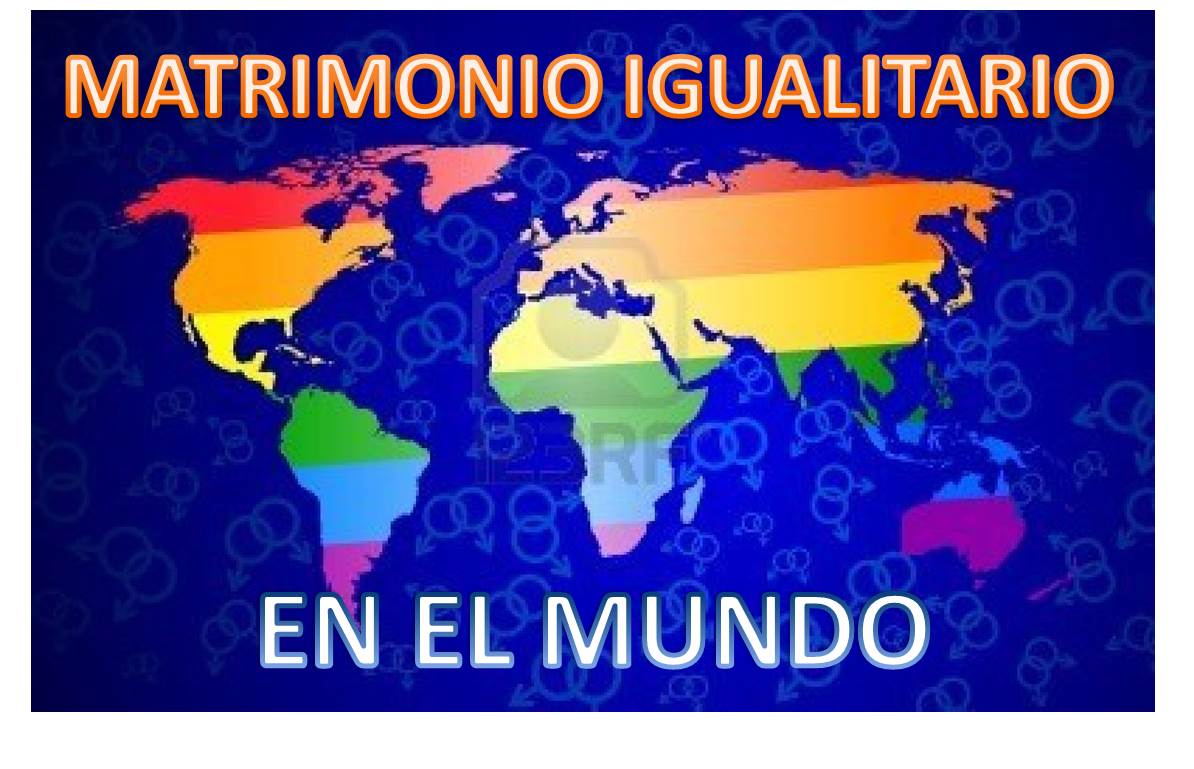 Matrimonio igualitario en el mundo