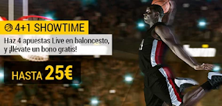 bwin promocion 4+1 Showtime apuesta gratis por jugar 13-30 abril