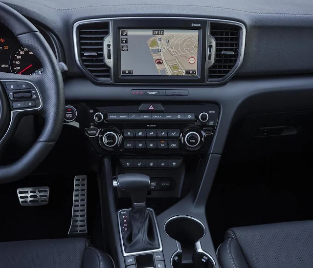 Novo Kia Sportage 2016 -interior