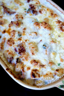 Loaded Chicken Alfredo Gnocchi Bake: Savory Sweet and Satisfying