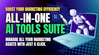 Boost Your Marketing Efficiency: All-in-One AI Tools Suite