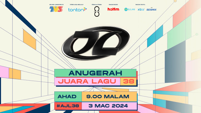 Senarai Finalis Dan Pemenang Anugerah Juara Lagu Tahun 2024 (AJL38)