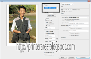 Cetak Photo Dengan Epson L120