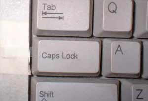 caps lock