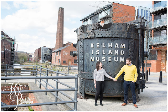 kelham island museum, kelham island wedding, sheffield wedding photography, katie byram photography, kelham island pre-wedding shoot, kelham island engagement, fun, relaxed, quirky wedding photography, yorkshire wedding venue, sheffield wedding venue