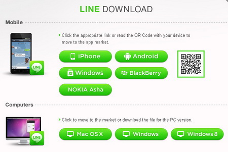 Download Aplikasi LINE Untuk HP Android, Blackberry, Nokia ASHA