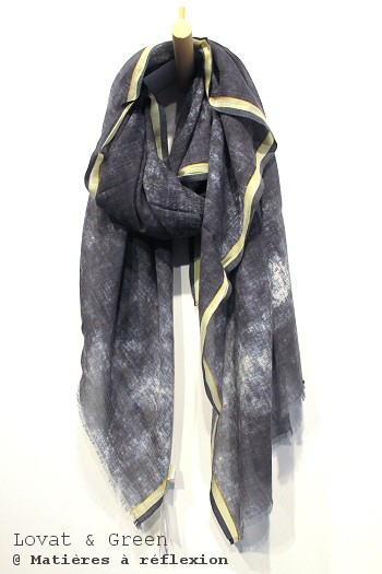 Foulard Denim Lovat & Green