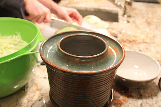 Making sauerkraut