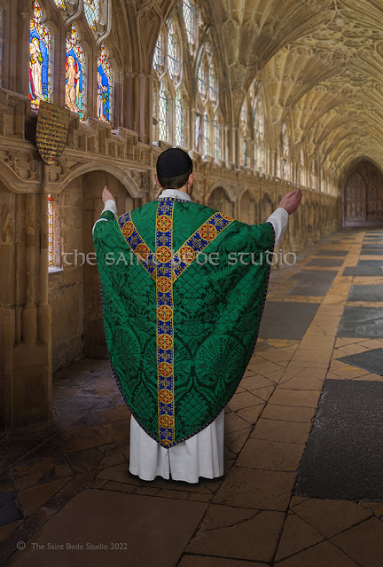 Green Gothic Vestments