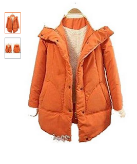 Winter Long Slim Thick Padded Warm Lamb Womens Ladies