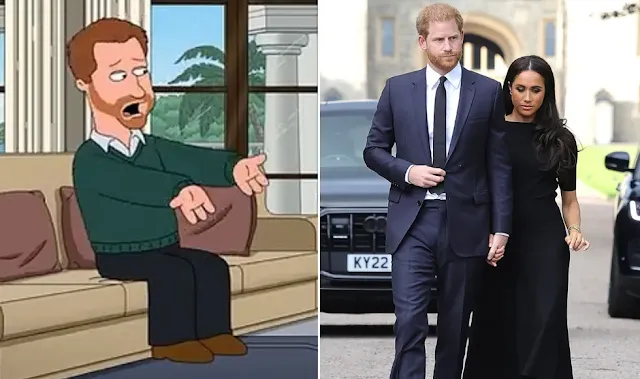 Meghan and Harry Mocked Again in Controversial Family Guy Episode