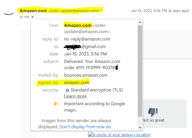 Amazon E-mail Scam