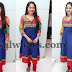 Anchor Ramya in Blue Churidar